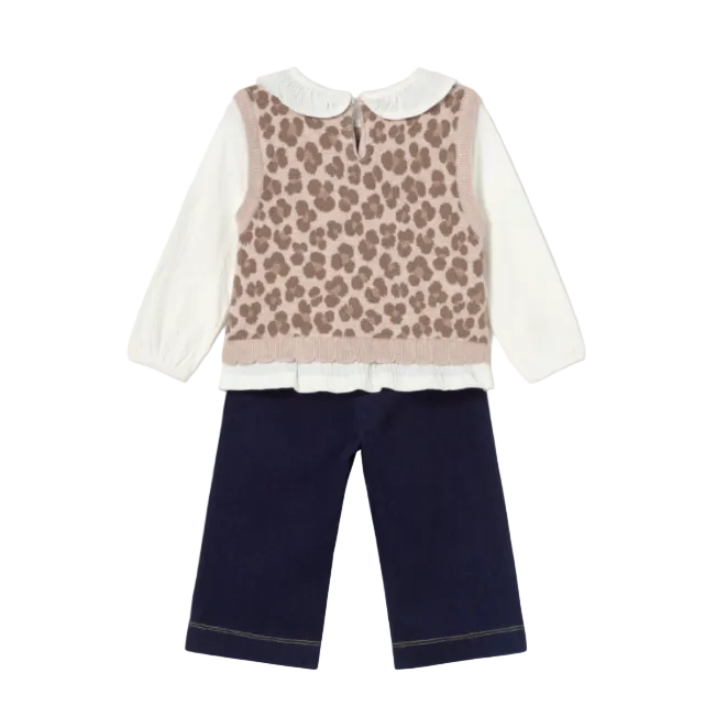 Mayoral Girls 3 Piece Set 2536 Nuez