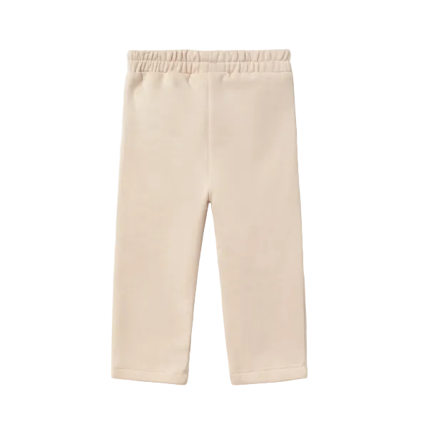 Mayoral girls' tofu cream three piece gilet, sweatshirt and jogger set