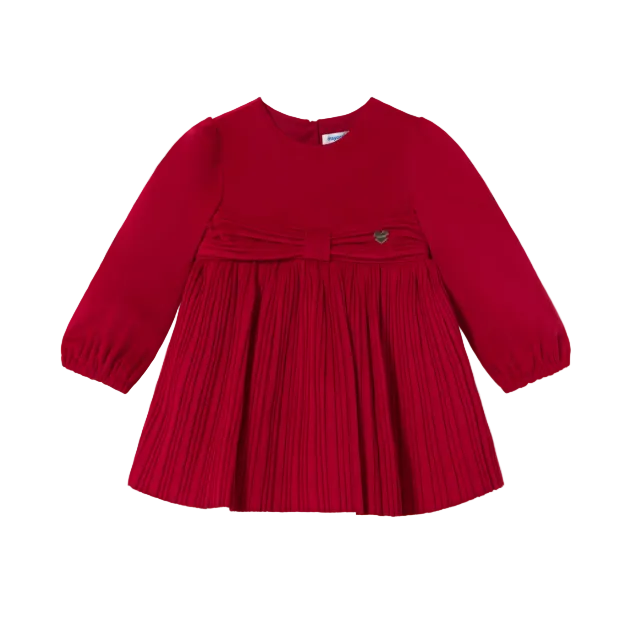 Mayoral girls' red dress