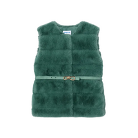 Mayoral girls' bayleaf green gilet
