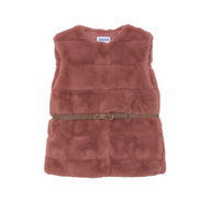 Mayoral girls' pink gilet
