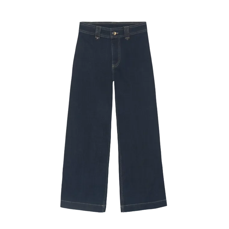 Mayoral girls' super dark blue jeans