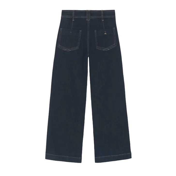 Mayoral girls' super dark blue jeans