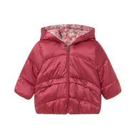Mayoral girls' reversible coat 2437 petalo