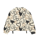 Mayoral girls' macchiato beige sweatshirt