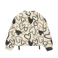Mayoral girls' macchiato beige sweatshirt