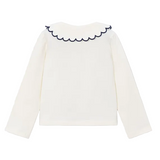 Mayoral girls' soy beige top