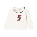 Mayoral Girls Top 2090 Natural/Red