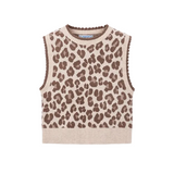 Mayoral girls' chestnut brown knitted top