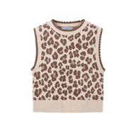 Mayoral girls' chestnut brown knitted top
