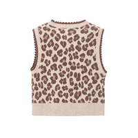 Mayoral girls' chestnut brown knitted top