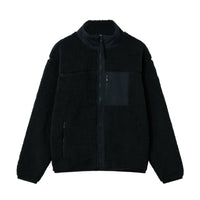 Gym+Coffee Industry Fleece Full Zip Jacket Black
