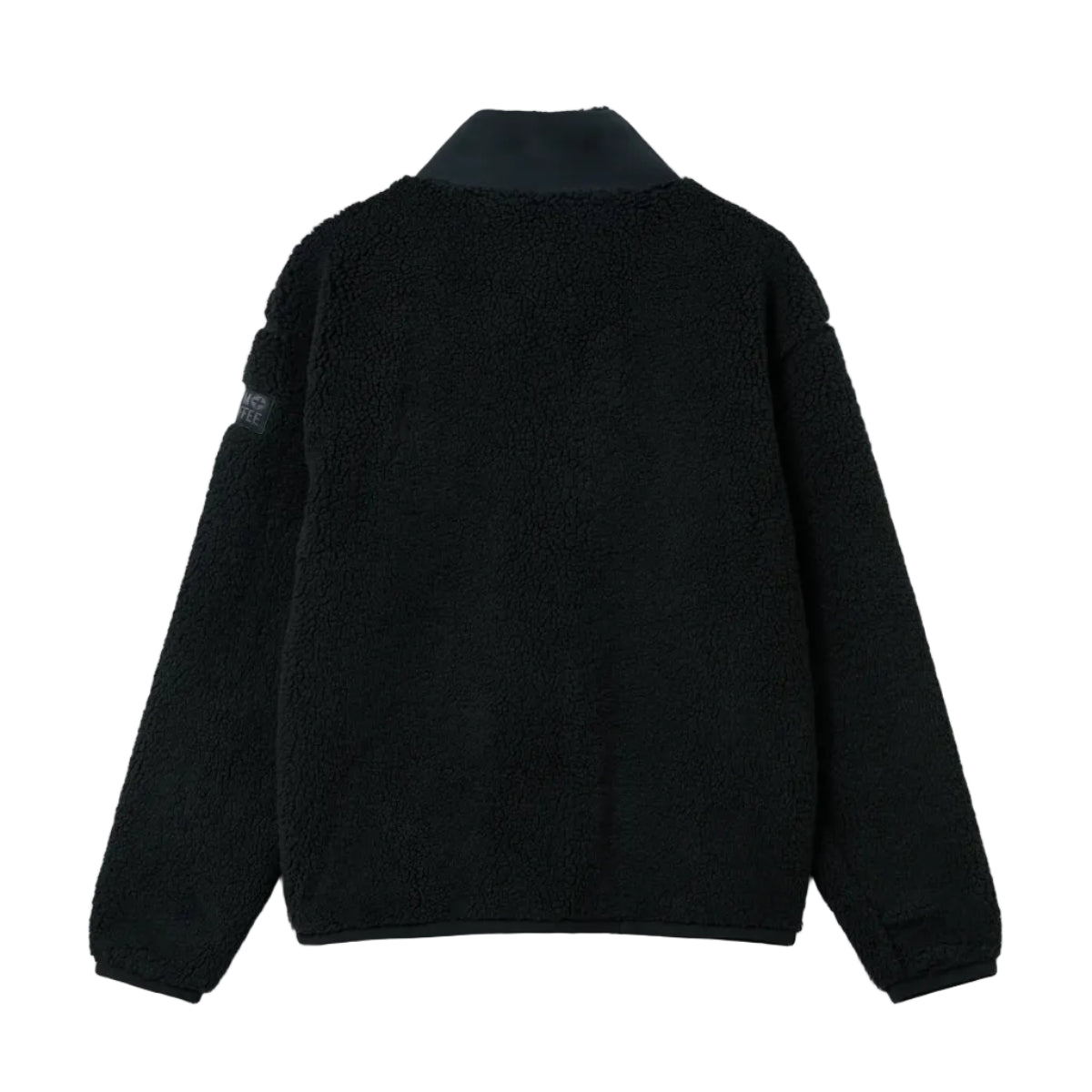 Gym+Coffee Industry fleece full zip jacket in black