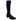 Miss Elastic women's black long leg boot