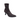 Miss Elastic women's testa brown ankle boot