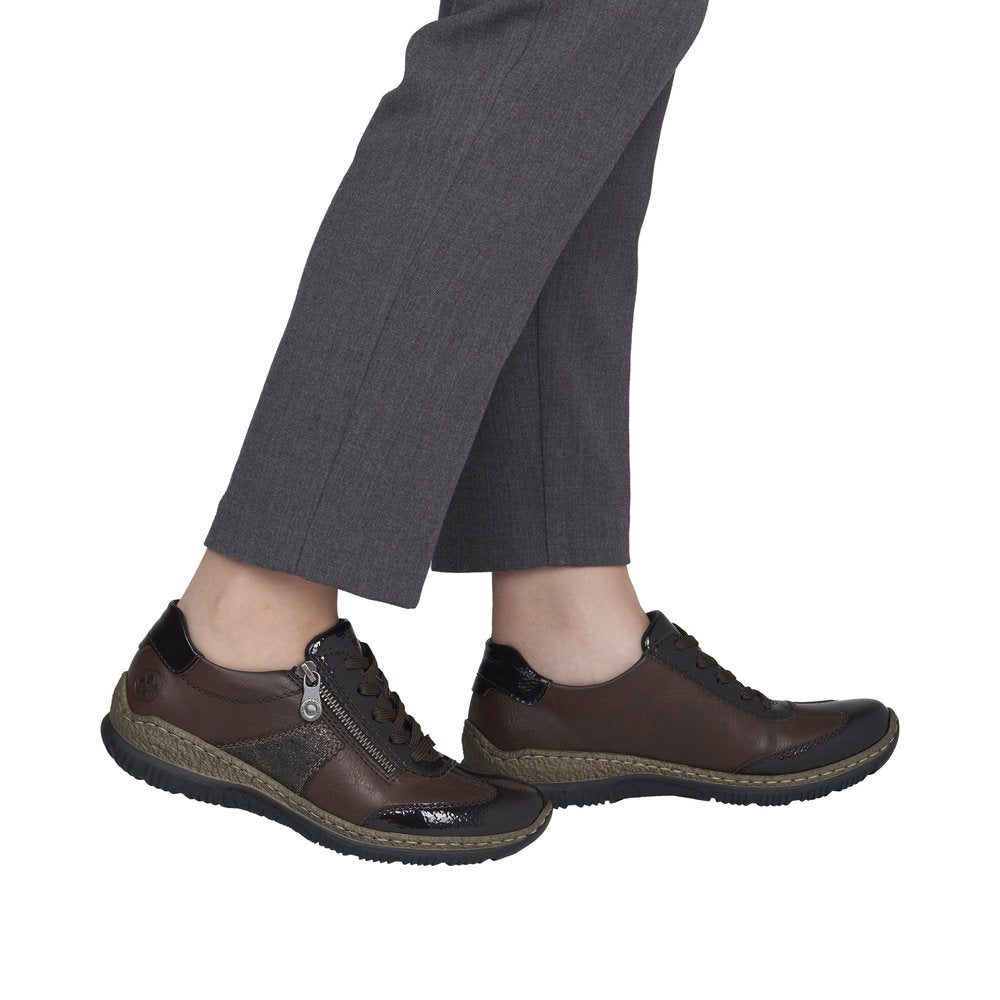 Rieker women's brown trainer