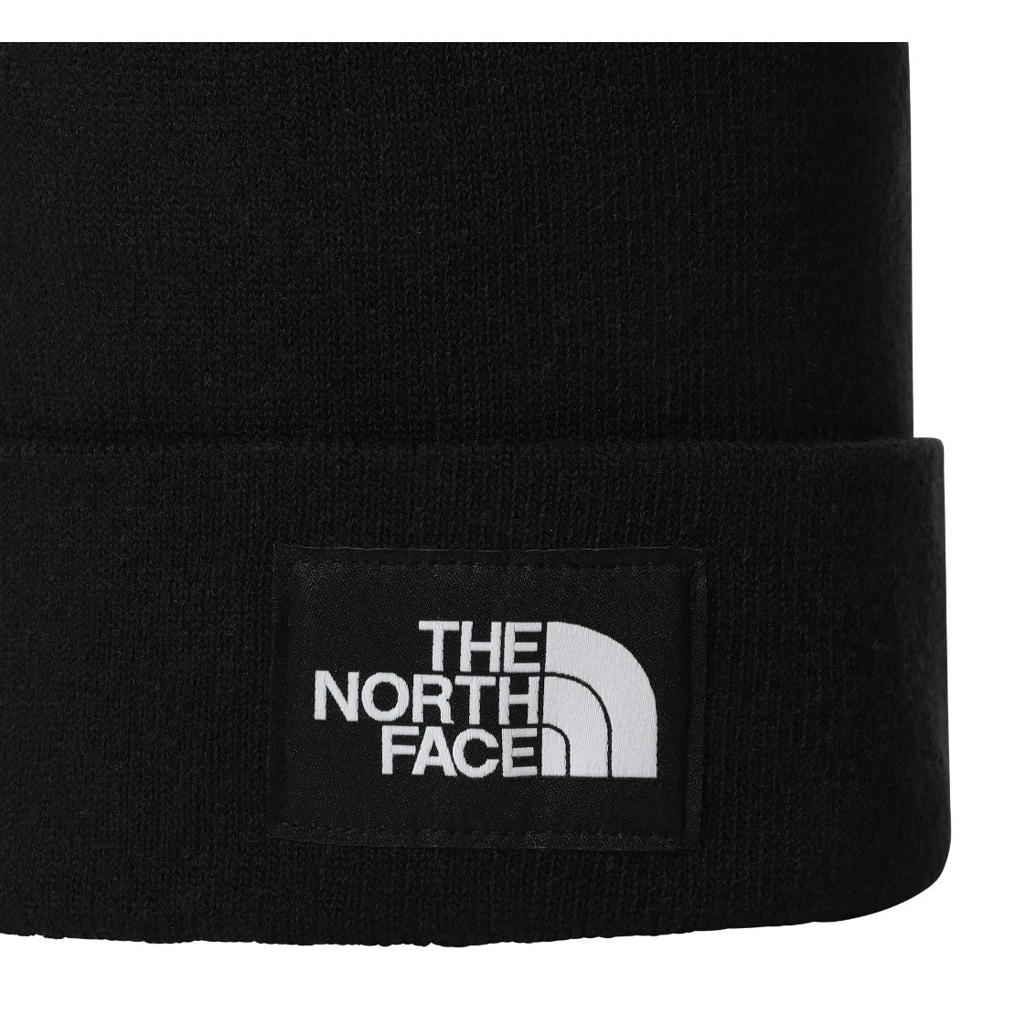 The North Face unisex black beanie