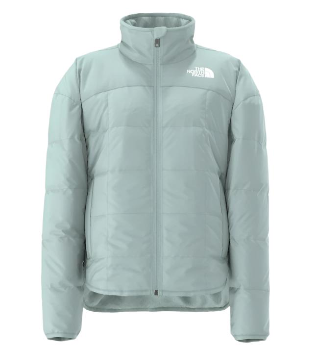 The North Face Teen Girls Coat Reversible Shasta Full Zip Muted Pine Donaghys