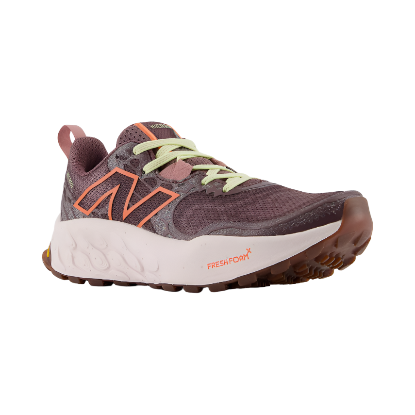 New Balance Womens Trainer Fresh Foam X Hierro v8 Licorice Gulf Red Pi Donaghys