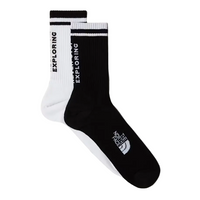 The North Face Unisex Socks Everyday Crew Black/White