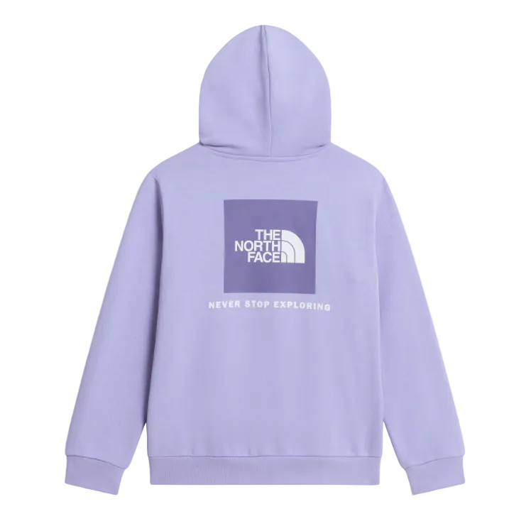 The North Face Evolution girls' pale plum hoodie