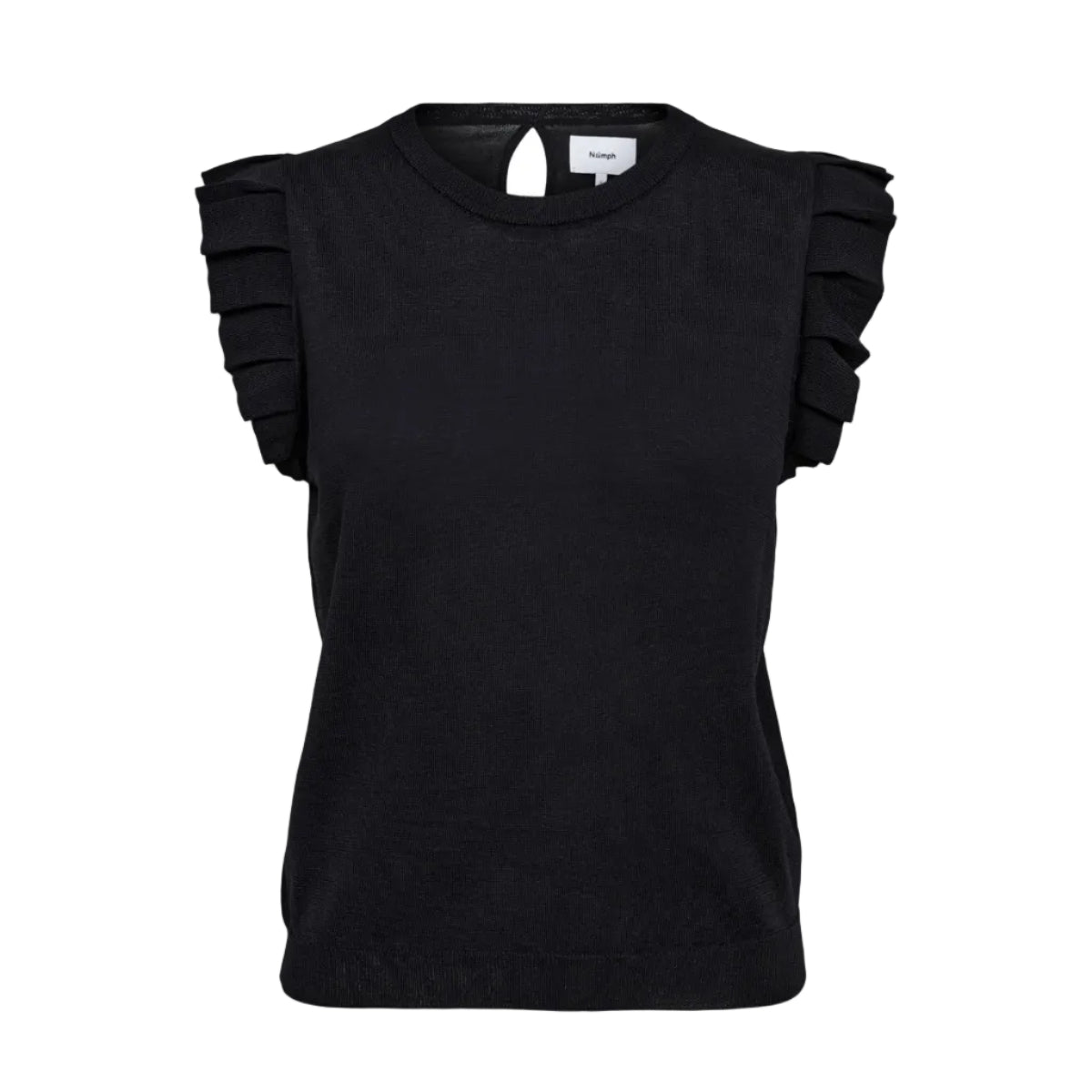 Numph Womens Nufiana Top Caviar