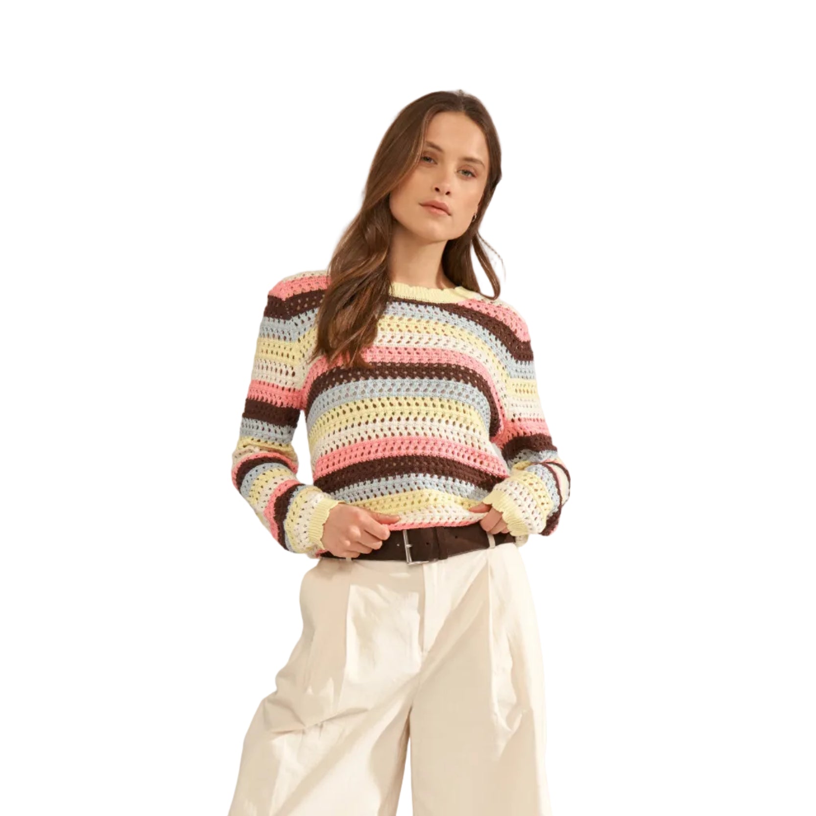Numph Womens Numolina Pullover Popcorn