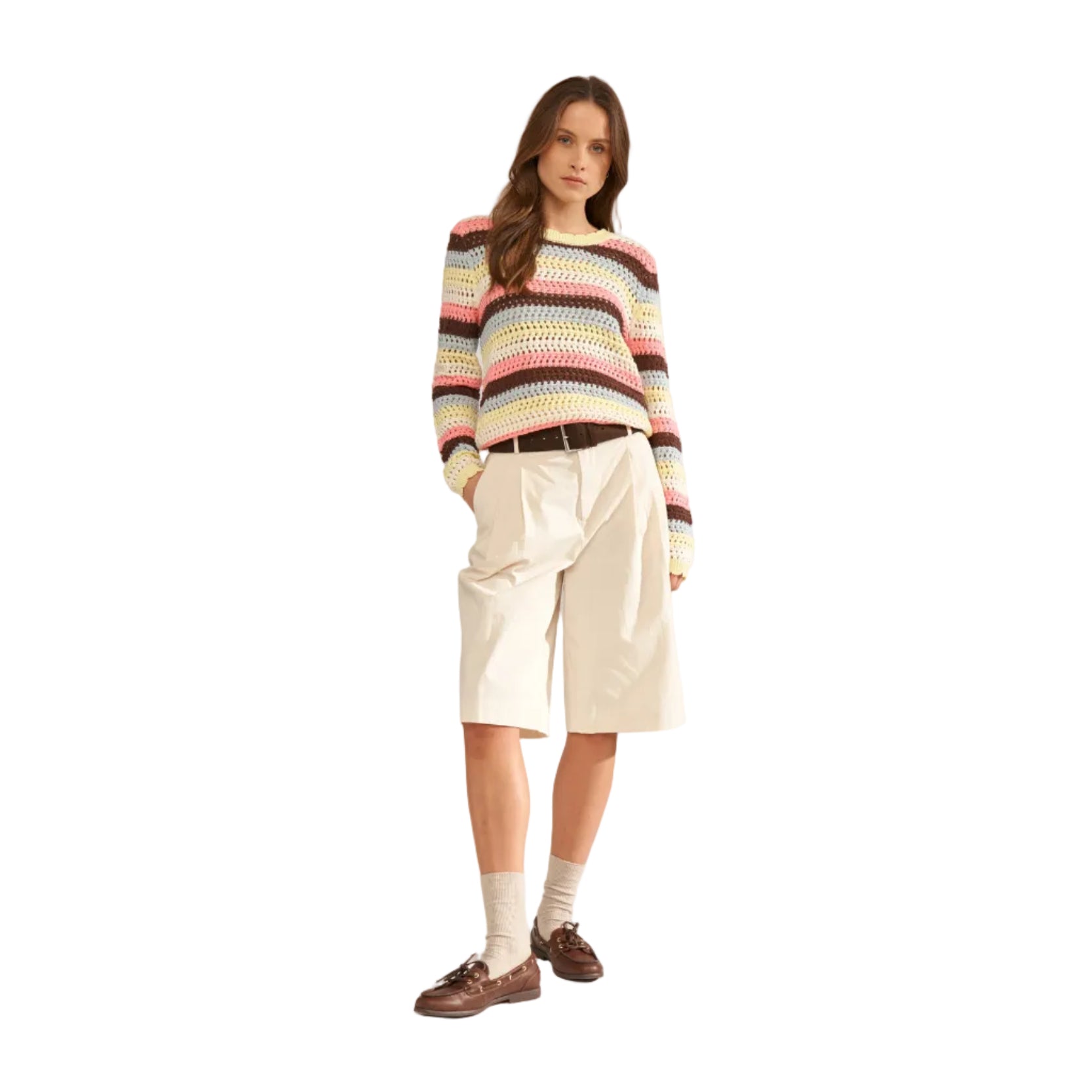 Numph Womens Numolina Pullover Popcorn