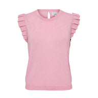 Numph women's pink knitted top