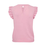 Numph women's pink knitted top