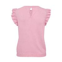 Numph women's pink knitted top