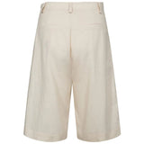 Numph women's grey shorts with zip