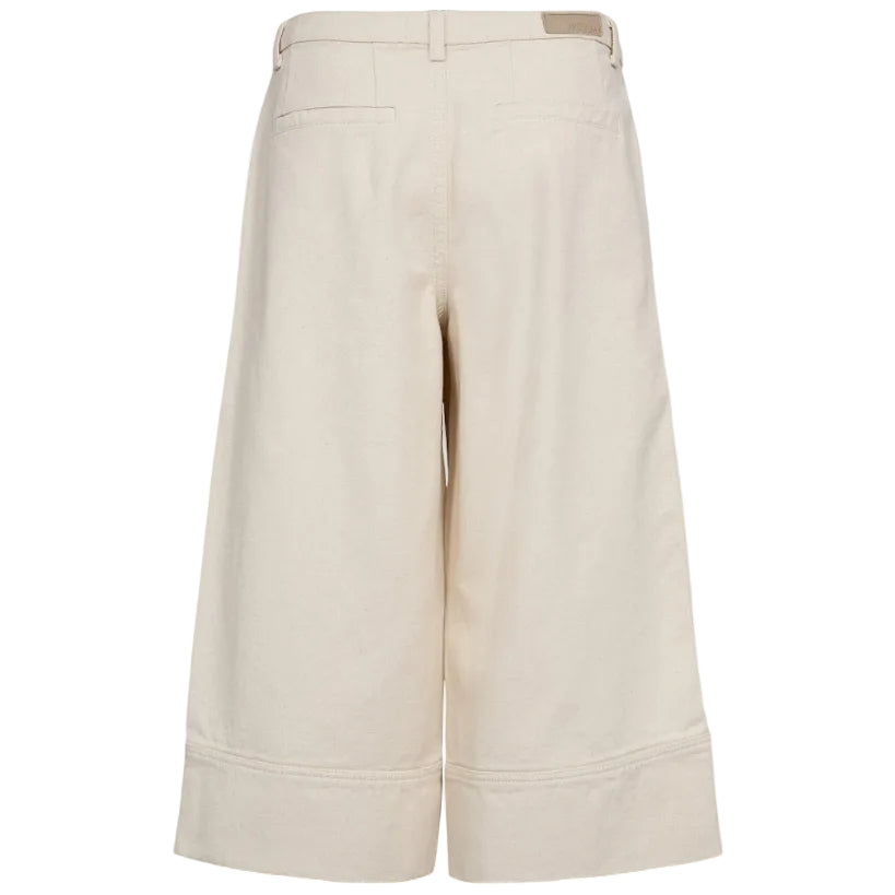Numph Womens Jeans Brooklyn HR Culotte Nature