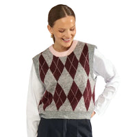 Numph Womens NUTikla Vest Medium Grey Melange
