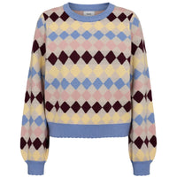 Numph Womens Jumper NULIna 707257 Gray Morn