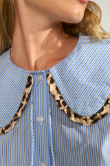 Numph Womens Blouse NUMayana Azurine