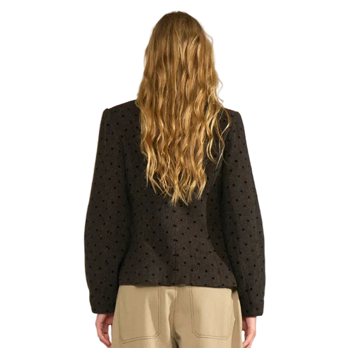 Numph Womens Blazer NUAmia Black Coffee