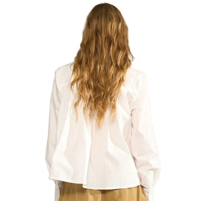 Numph NUAsho women's bright white shirt