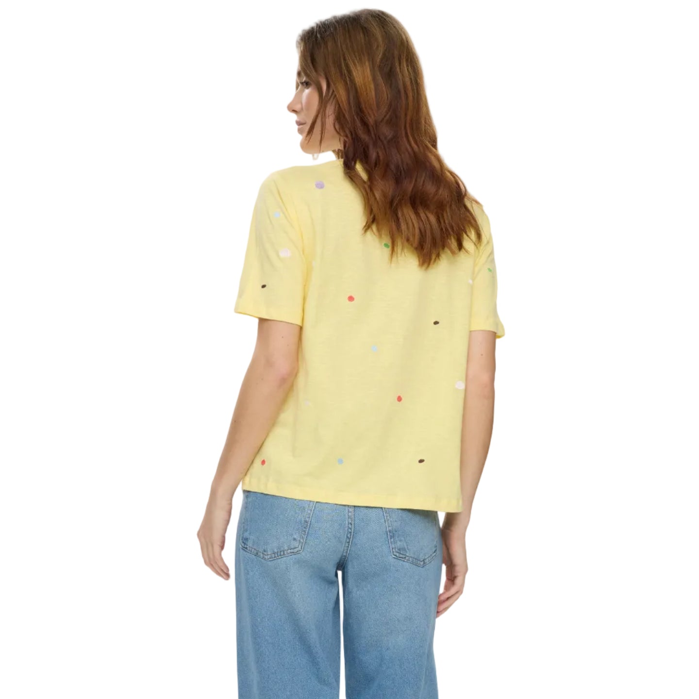 Numph Womens Nudelora T-Shirt Popcorn