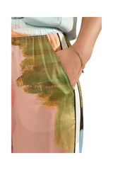 Numph women's trousers with elasticated