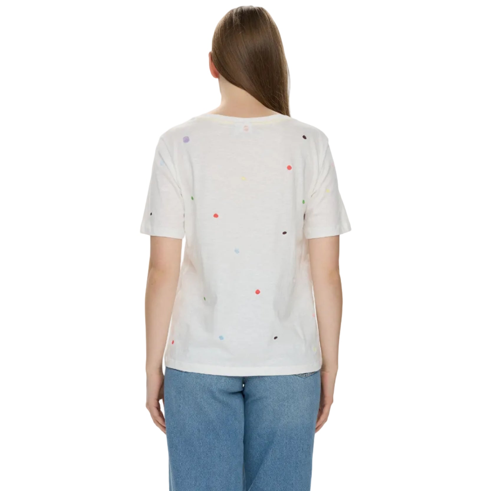Numph women's white t-shirt
