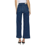 Numph women's blue denim jeans with zip