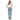 Numph Womens High Rise Jeans Amber Wide Light Blue Stonewash Denim