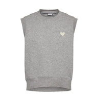 Numph Womens Nunathalie Vest Medium Grey Melange