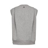 Numph Womens Nunathalie Vest Medium Grey Melange