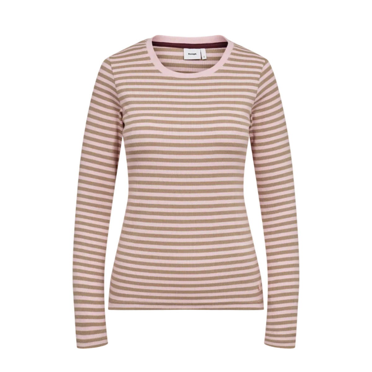 Numph Womens Numelany LS Blouse Pink Lady