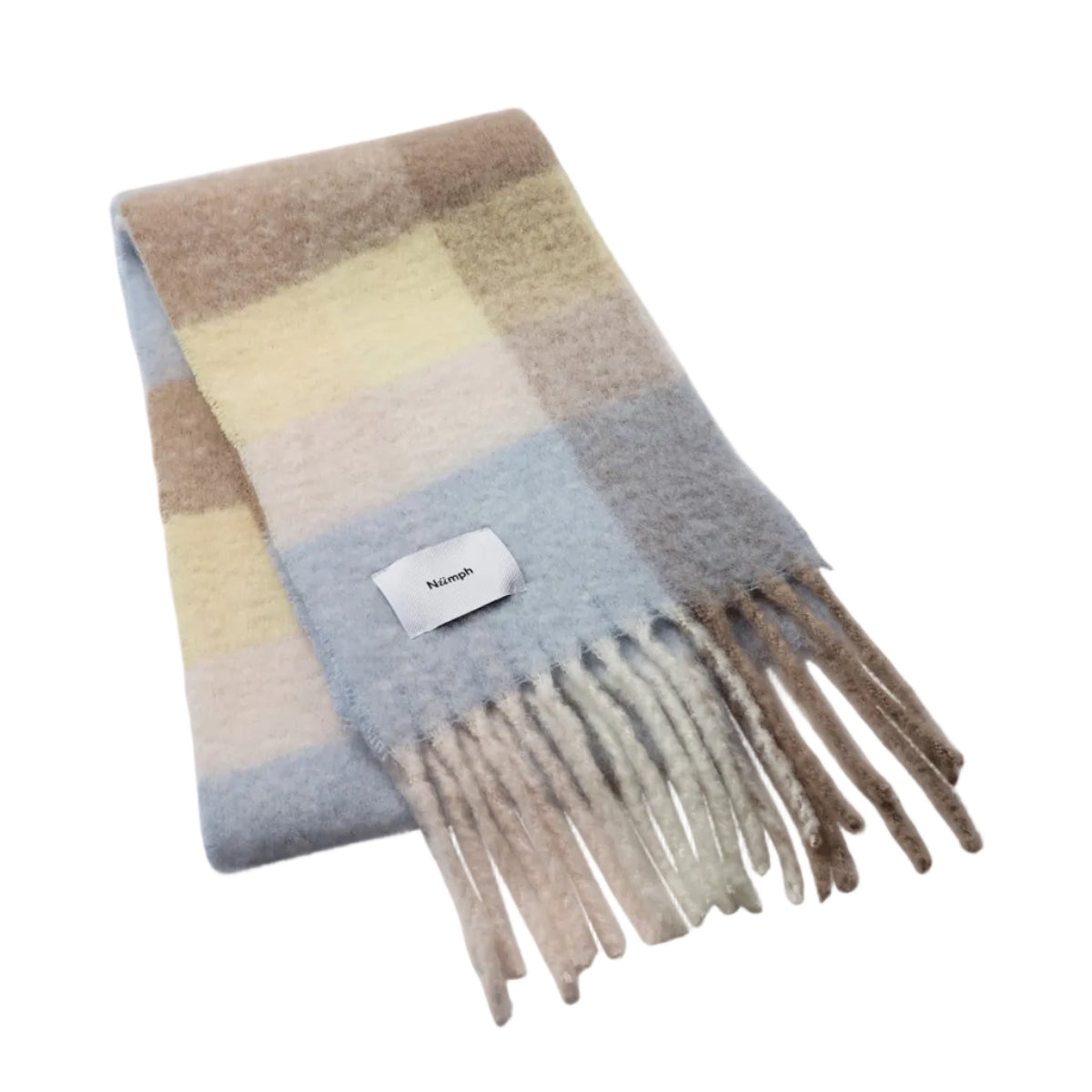 Numph Womens Scarf Pastel Floaty Blue