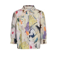 Numph Womens Nuannali Shirt Forest Green