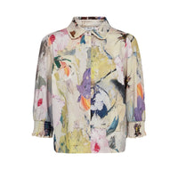 Numph Womens Nuannali Shirt Forest Green