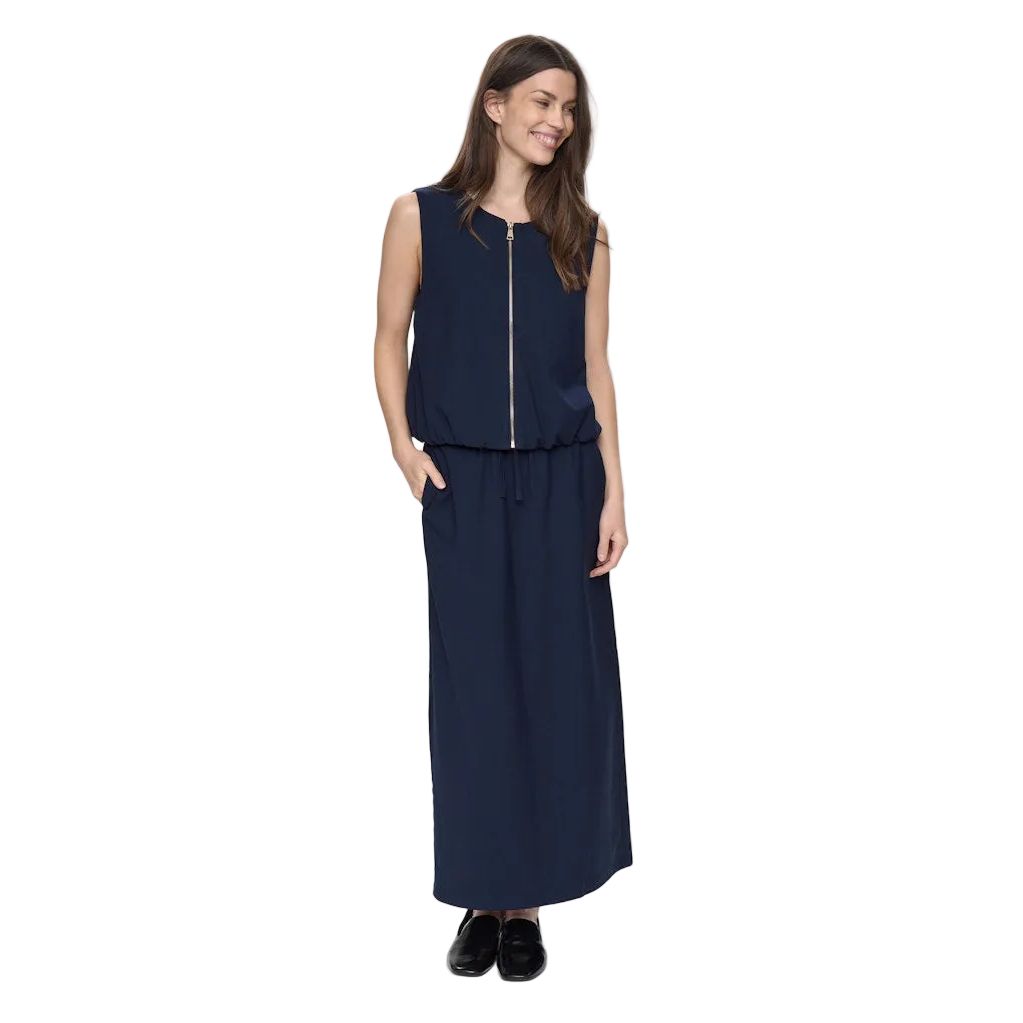 Numph Womens Nujulia Vest Dark Sapphire